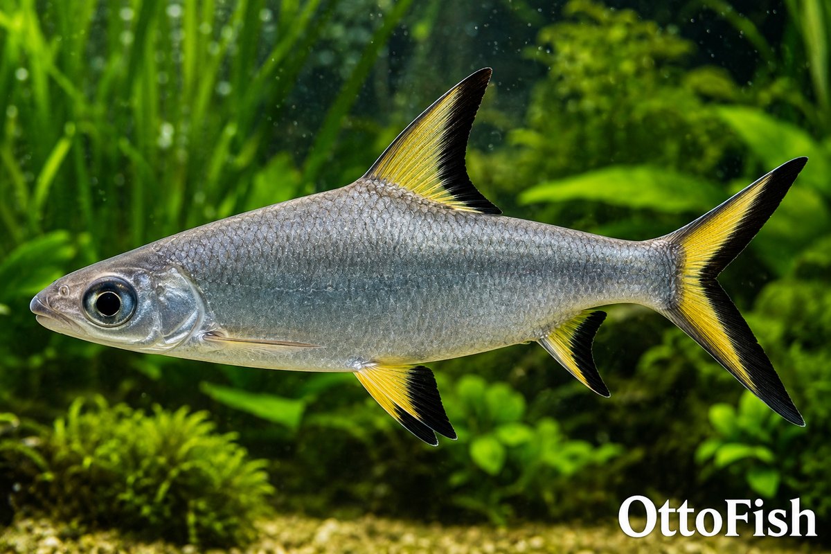Акулий барбус (Balantiocheilos melanopterus)