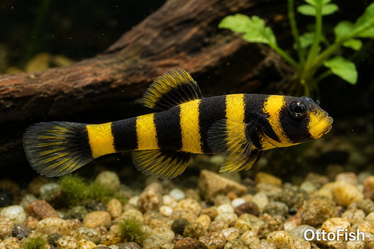 Бычок-пчёлка (Brachygobius doriae)
