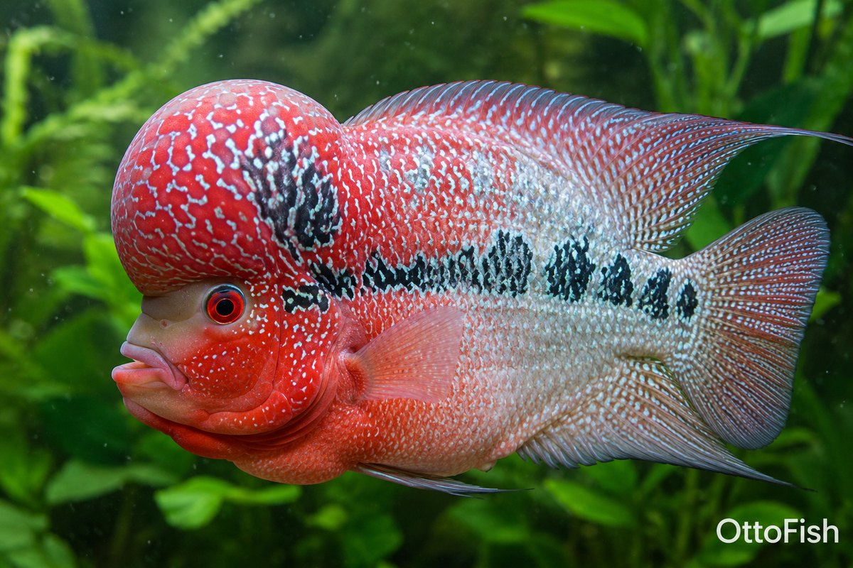 Флауэр хорн (Flowerhorn cichlid)