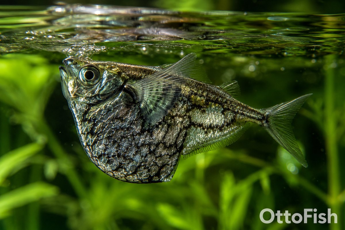Клинобрюшка (Carnegiella strigata)