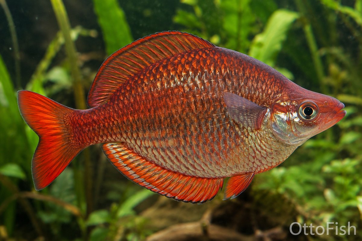 Радужница красная (Glossolepis incisus)