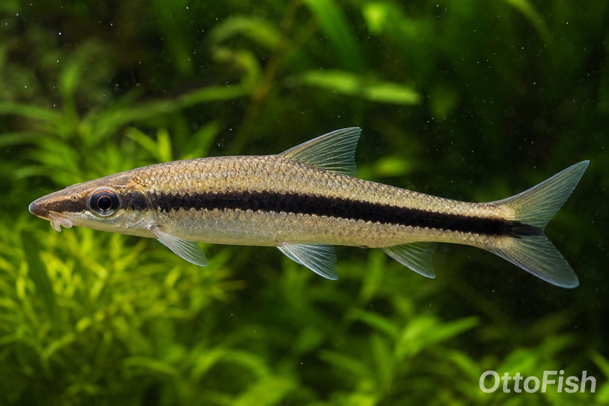 Сиамский водорослеед (Crossocheilus oblongus)